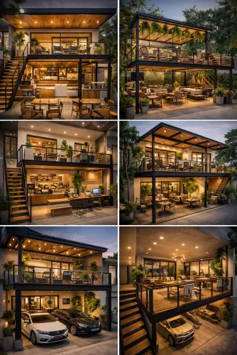 Mezannine Cafe Modern di Cimahi Tengah